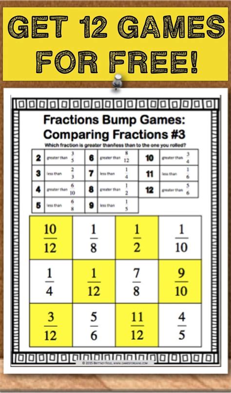 Fun Fraction Games For 5th Graders