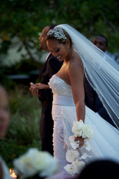 Evelyn Lozada Walks Down The Aisle During Her Wedding To Chad