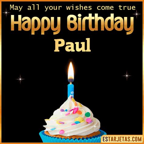 Feliz Cumpleaños Paul Imágenes  Tarjetas Y Mensajes