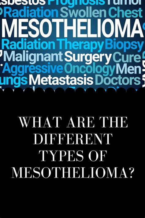 What Are The Different Types Of Mesothelioma Cancer Info
