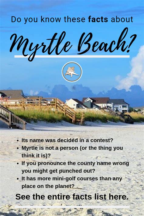 Did You Know Fun Facts About Myrtle Beach Breakers Myrtle Beach My