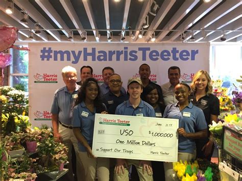 Harris Teeter Shoppers And Associates Donate 1 Million To Uso Harris