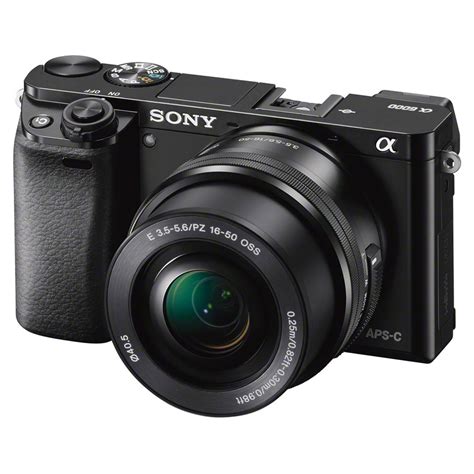 Sony Alpha 6000 Objectif 16 50 Mm Noir Appareil Photo Hybride Sony