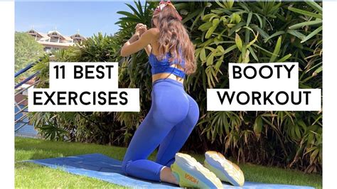 15 Min Booty Workout Best Exercises To Start Growing Your Booty No Equipment Youtube