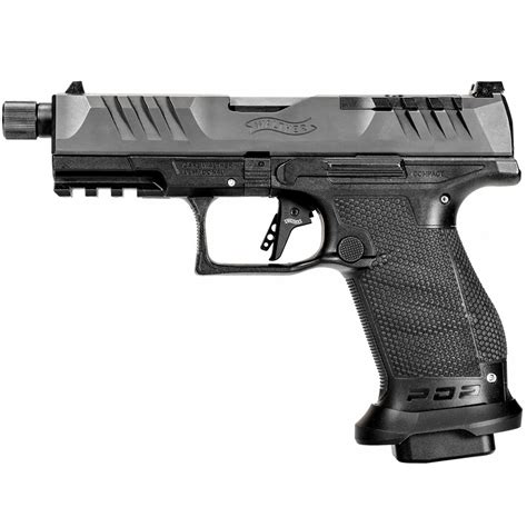 Walther Pdp Compact Pro Sd 9mm 46 Threaded Barrel Optics Ready