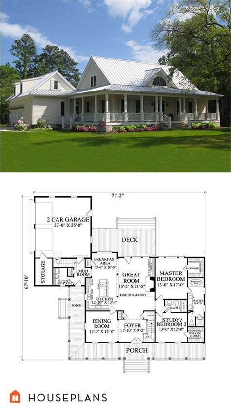 Simple Farmhouse Open Floor Plans Head To The Bottom Of The Post And