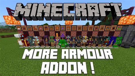 Minecraft Addon That Adds Minecraft Dungeon Armour Youtube
