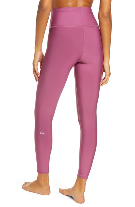 Alo Yoga Airlift High Waist 7 8 Leggings In Pink Lyst