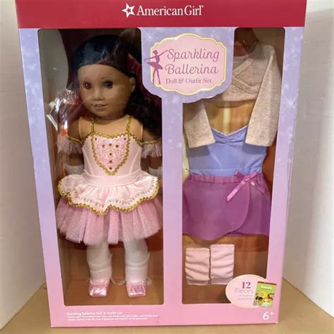 American Girl Sparkling Ballerina Doll And Outfit Set Truly Me 18 Doll