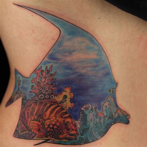 Aquatic Tattoo by Roland Pacheco Leaf Tattoos, I Tattoo, Aquatic Tattoo