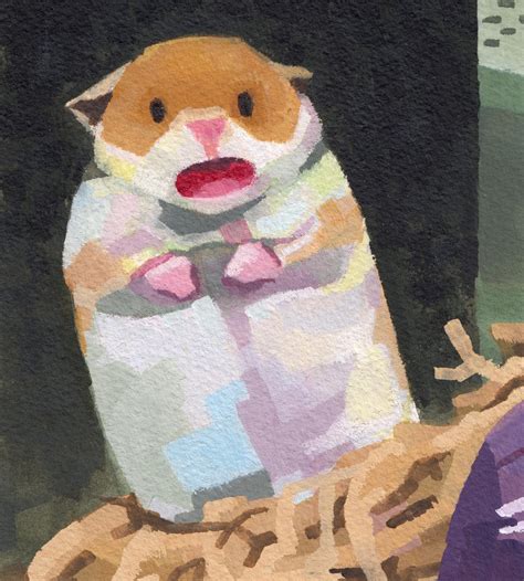 Hamster Painting For Sale And Prints Rartstore
