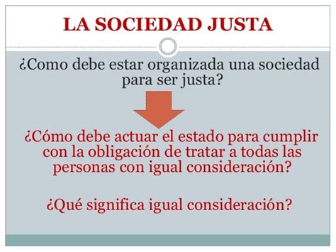 La Sociedad Justa