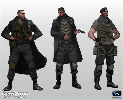Miguel Iglesias Ghost Recon Breakpoint Character Concept Art Cole D