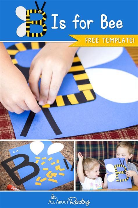 Printable Letter B Craft B Is For Bee