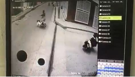 Video Supuesto Asaltante Que Robó Pasola Atropella Una Mujer Durante