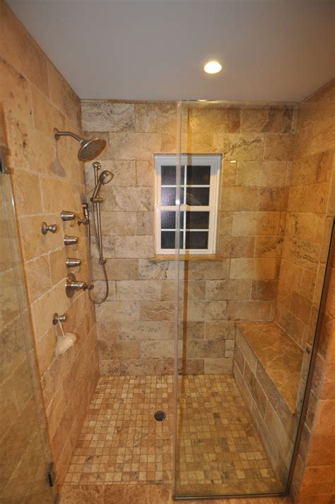 Stand Up Shower With Seat Practical Solutions For Small Bathrooms Shower Ideas