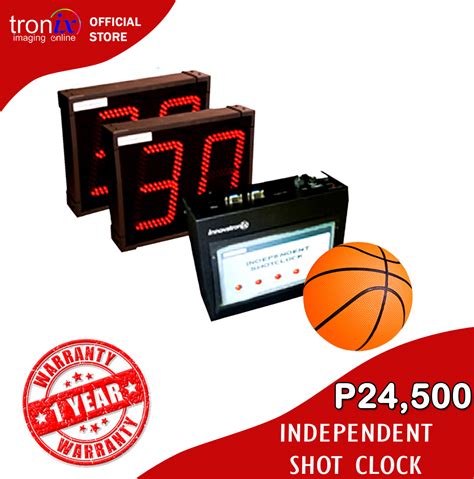 Troniximaging Electronic Basketball Scoreboard Shot Clock Dispklay With