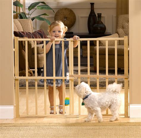 North States Expandable Swing Gate 60 In X 32 In Hardware Mounted