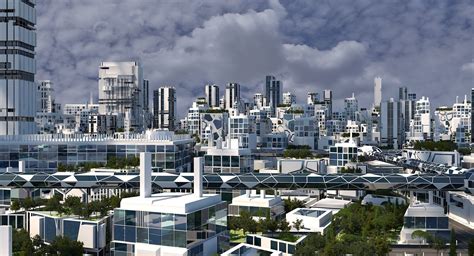 Future City 2020 C 3d Model Cgtrader