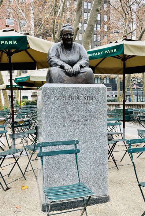 Gertrude Stein Monument Nyc Lgbt Historic Sites Project
