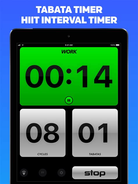 Tabata Pro Tabata Timer App Voor Iphone Ipad En Ipod Touch Appwereld