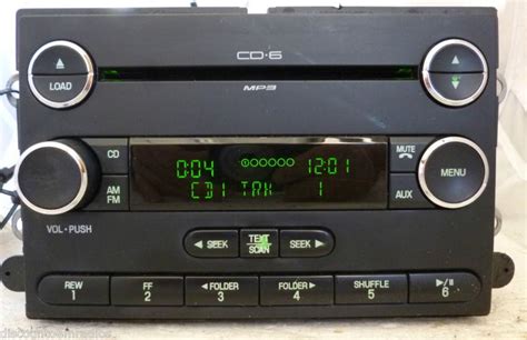 Sell 08 09 Ford Taurus X Radio 6 Disc Cd Player 8f9t 18c815 Ca In