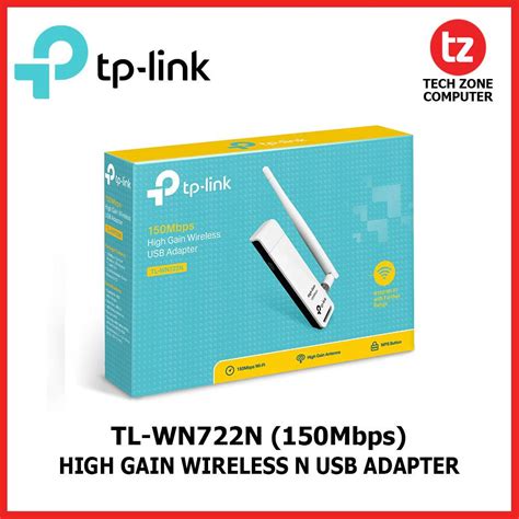 Tp Link Tl Wn722n 150mbps High Gain Wireless N Usb Adapter