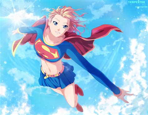 Supergirl Anime Supergirl Comic Anime Supergirl