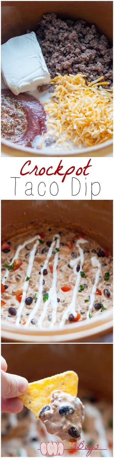 Creamy Crockpot Taco Dip Recipe Girls Dishes