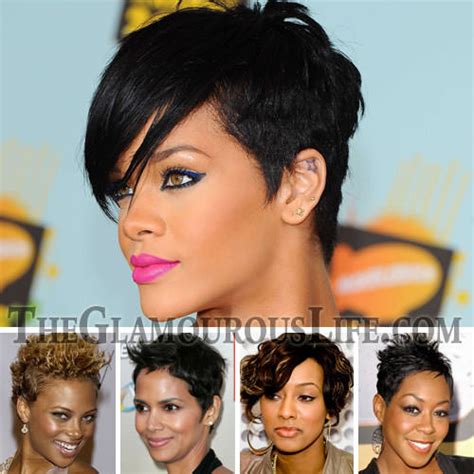 Daily Fashion Glam Tip Black Celebrity Hairstyle Trends