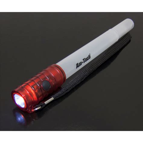 Led Lsuper Bright Light Glow Stick Whistle Torch Emergency Alarm