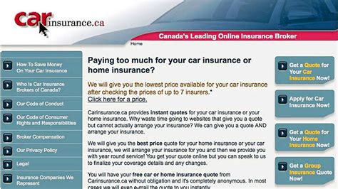 Auto Insurance Quotes Comparison Canada Haibae Insurance Class