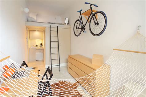 Airy Micro Apartment In Just 140 Square Feet Designs And Ideas On Dornob