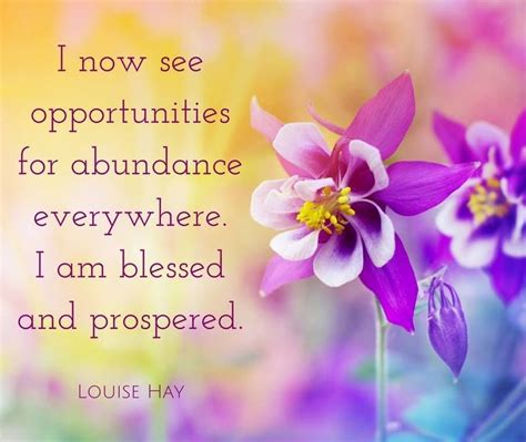 I Am Blessed Louise Hay Affirmations Affirmations Louise Hay