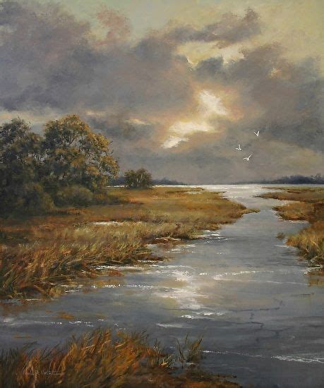 After The Storm By Paula B Holtzclaw Oil ~ 24 X 20