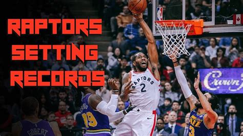 The header was an unintentional typo at first, but it was so. Raptors SETTING RECORDS - Kawhi and Siakam DOMINANT in Win ...