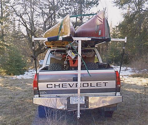 The Spring Creek Double Hitch Rack Canoe And Kayak Truck Rack Boundary