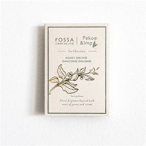 Fossa Oolong Honey Orchid Dancong Chocolade Met Oolong Thee