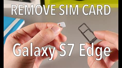 Check spelling or type a new query. Samsung Galaxy S7 Edge - How To Remove a Nano SIM Card - YouTube