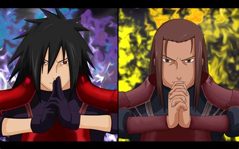 Ninja Character Naruto Shippuuden Uchiha Madara Hashirama Senju