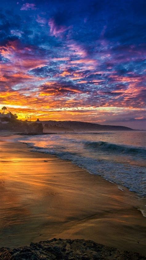 High Resolution Iphone Sunset Beach Wallpaper Michael Yoder
