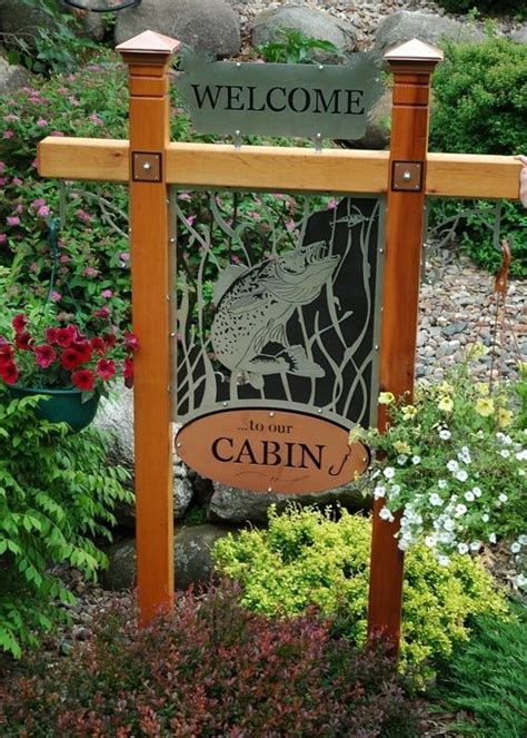Maybe you would like to learn more about one of these? Outdoor cabin sign | Cabin signs, Cottage signs, Cabin