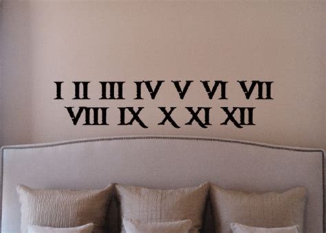 Roman Numerals Beautiful Wall Decals Roman Numeral Font Numbers My Xxx Hot Girl