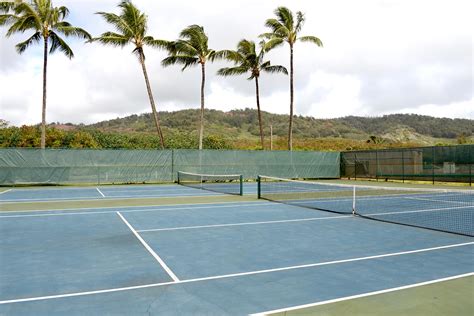 Tennis In Kauai Kiahuna Beachside