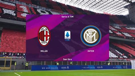 Inter milano ac milan 17/10/2020 18:00. AC Milan VS Inter Milan || PES 2020 PS4 - YouTube
