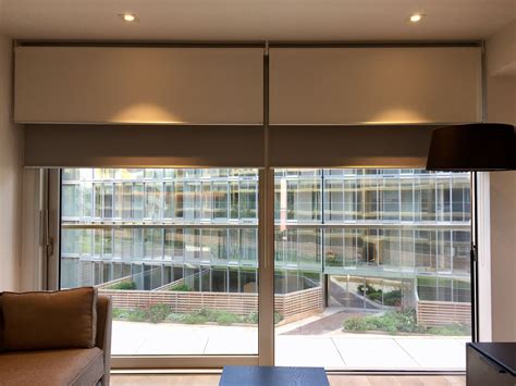 Make a smart addition to your home with the masterpiece series gliding patio door by mp doors. Double/dual roller blinds showing the sunscreen roller ...