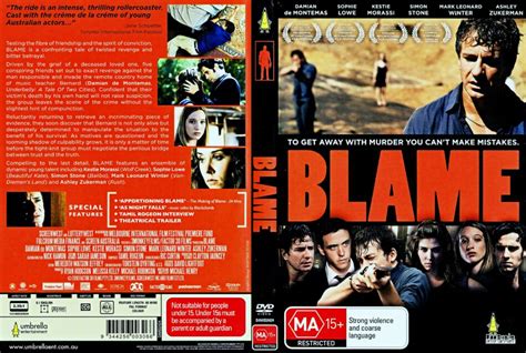 Blame 2010 Ws R4 Movie Dvd Cd Label Dvd Cover Front Cover