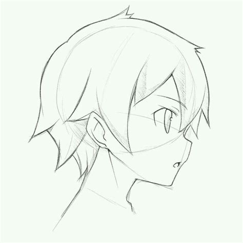 All my anime art tutorials are done in simple pencil sketch. Anime Heads At Different Angles Drawing at GetDrawings ...