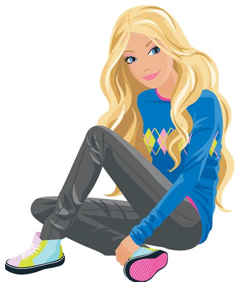 Color in with barbie news png logo. Barbie PNG Image - PurePNG | Free transparent CC0 PNG ...