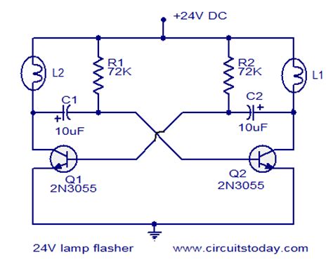 V Flasher Circuit Under Repository Circuits Next Gr